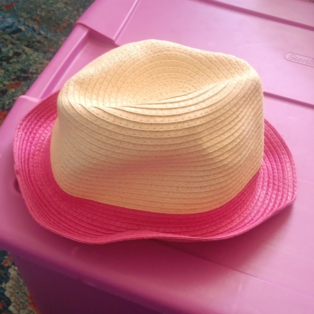 Chatties straw-paper hat